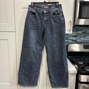 Edikted low rise wide leg jeans